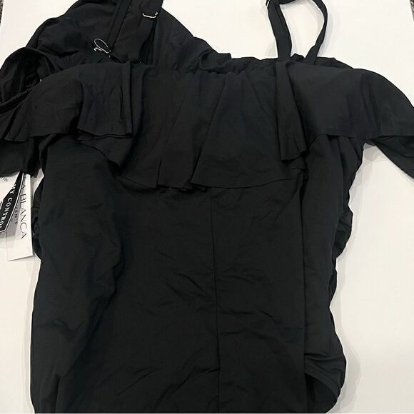 La Blanca Plus Size Island Goddess OfftheShoulder One-Piece Swimsuit
Women's 18W - Picture 11 of 15